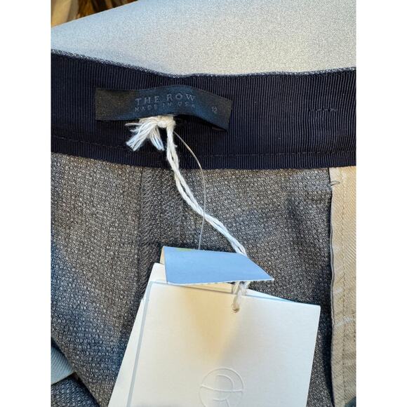 NWT The Row Caray Wool pleated pants size 12 - Picture 10 of 13